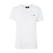 A.p.c. Stilren F T-shirt White, Dam