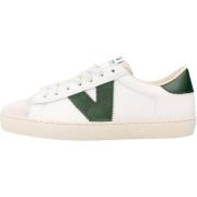 Victoria Sportiga Canvas Sneakers för Kvinnor Beige, Dam