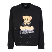 Domrebel Sweatshirts Black, Herr