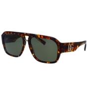 Dolce & Gabbana Dg4403 Polariserade solglasögon i Red Havana Brown, Un...