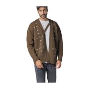 Covert Cardigans Brown, Herr