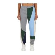 Ahluwalia Patchwork Track Pants Blue, Herr