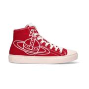 Vivienne Westwood Röda Sneakers - Stiliga och Trendiga Red, Herr