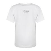 Domrebel Oversized T-shirt med kaninmotiv White, Dam