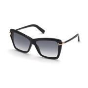 Tom Ford Stiliga solglasögon Ft0849 Black, Unisex