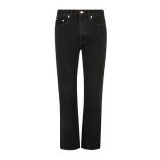 A.p.c. Klassiska Straight Jeans för Moderna Kvinnor Black, Dam