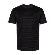 Emporio Armani Logo-print Rundhalsad T-shirt Black, Herr