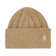 Tommy Hilfiger Tidlös Brun Beanie Brown, Dam