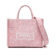 Versace Rosa Väskor för Kvinnor Pink, Dam