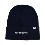 Tommy Jeans Beanies Blue, Dam