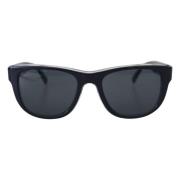 Dolce & Gabbana Blå Acetat Solglasögon för Kvinnor Black, Dam