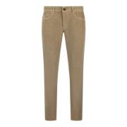 Re-Hash Slim Fit Corduroybyxor Beige, Herr