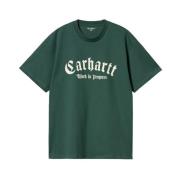 Carhartt Wip American Script Kortärmad T-shirt Green, Herr