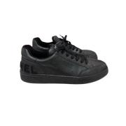 Chanel Vintage Pre-owned Laeder sneakers Black, Dam