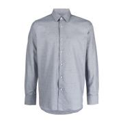 Canali Formal Shirts Gray, Herr