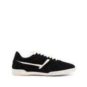 Tom Ford Lyxiga Mocka Låga Sneakers Black, Herr