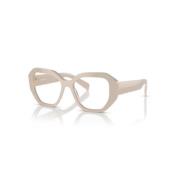 Prada Stiliga Glasögon Kollektion Beige, Unisex
