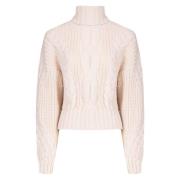 MVP wardrobe Turtleneck Beige, Dam