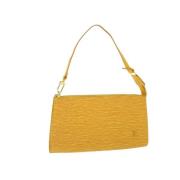 Louis Vuitton Vintage Pre-owned Canvas louis-vuitton-vskor Yellow, Dam