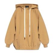 R13 Oversize-huvtröja Beige, Dam