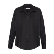 T by Alexander Wang Skjorta med inbyggd topp Black, Dam