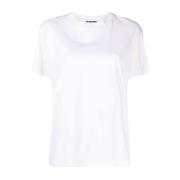 Jil Sander Vita T-shirts och Polos White, Dam