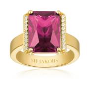 Sif Jakobs Jewellery Roccanova Statement Ring Pink, Dam