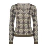 Etro Klassiska Svarta Sweaters Black, Dam