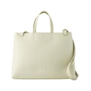 A.p.c. Liten Shopper Väska - Syntetisk - Beige Beige, Dam