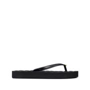 Tory Burch Perfekt Svart Kira Flip Flop Black, Dam