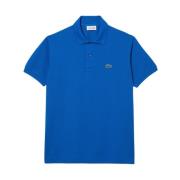 Lacoste Klassisk Bomullspolo Blue, Herr