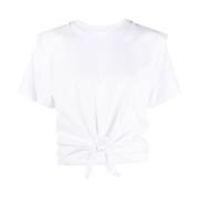 Isabel Marant Étoile Vit Zelikia T-shirt White, Dam