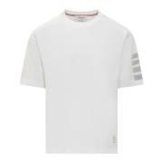 Thom Browne Randiga långärmade T-shirts White, Herr