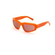 Retrosuperfuture Italiensk högkvalitativ solglasögonkollektion Orange,...