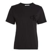 Calvin Klein Svarta T-shirts Black, Dam