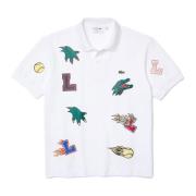 Lacoste Semester Unisex Polo Shirt White, Herr