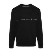 Calvin Klein Jeans Svarta Tröjor för Män Black, Herr
