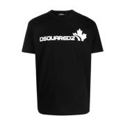 Dsquared2 T-Shirts Black, Herr