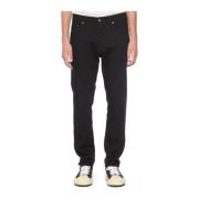 Haikure Slim Tokyo Jeans Black, Herr