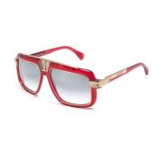 Cazal Röda solglasögon för dagligt bruk Red, Unisex