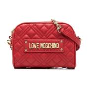 Love Moschino Cross Body väska Red, Dam