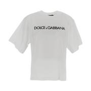 Dolce & Gabbana Bomull T-shirt White, Dam