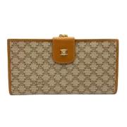 Celine Vintage Pre-owned Canvas plnbcker Beige, Dam