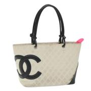 Chanel Vintage Pre-owned Laeder chanel-vskor White, Dam