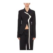 Ottolinger Kontrast Blazer Black, Dam