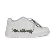 Off White Vita Sneakers för Promenader White, Dam