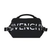 Givenchy Svarta väskor med justerbart webbälte Black, Herr