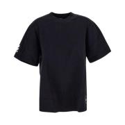 Adidas by Stella McCartney Svart Logo T-shirt med korta ärmar Black, D...