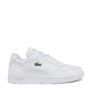 Lacoste Läder T-Clip Sneakers White, Herr