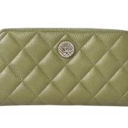 Chanel Vintage Pre-owned Laeder plnbcker Green, Dam